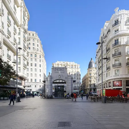 Gran Via-Sol Spacious Apartment 3 Bedrooms & 2 Wcs Madri Exterior foto